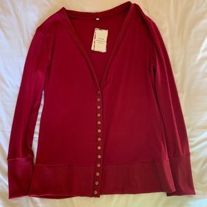 Snap button cardigan